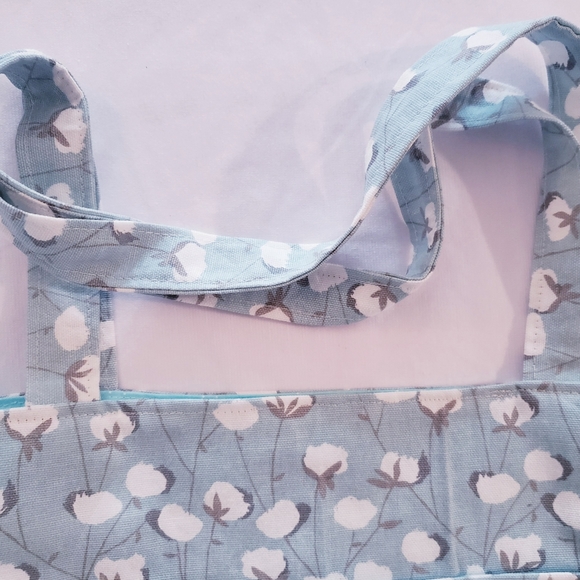 Handmade flat tote bag - Picture 7 of 7